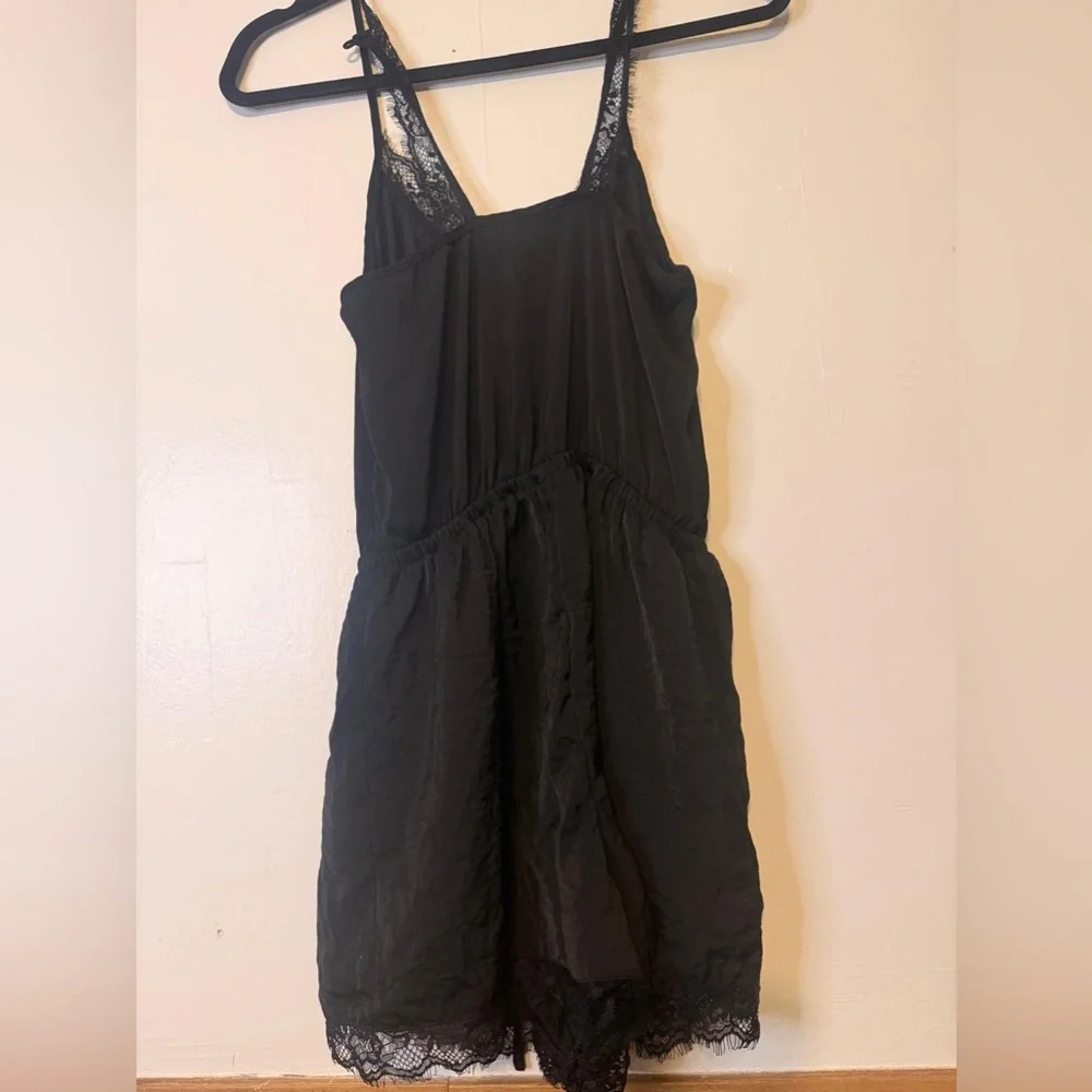 Hollister Black Lace Mini Dress